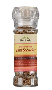 Bild von Zimt & Zucker Mühle, bio, 70 g, Herbaria