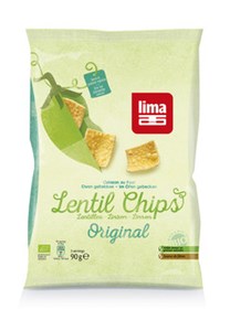 Bild von Lentil Linsen Chips Original, 90 g, Lima