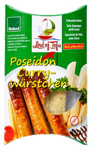 Bild von Poseidon Currywürstchen, 170 g, Lord of Tofu