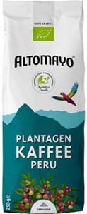 Bild von Bio Plantagen Kaffee Bird Arabica gem., 250 g, Altomayo