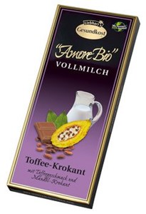 Bild von Toffee-Krokant-VM-Schokol.,bio, 100 g, Liebharts
