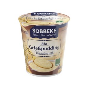 Bild von Grießpudding Traditionelle, bio, 400 g, Söbbeke