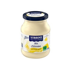 Bild von Der Cremige Zitronencreme 7,5%, 500 g, Söbbeke