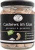 Bild von Cashews im Glas, geröstet und gesalzen, 125 g