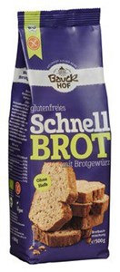 Bild von Schnellbrot m.Brotgew.glutenfr.,bio, 500 g, Bauck