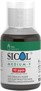 Bild von SICOLmedium-F 10ppm, 100 ml, gesund und leben
