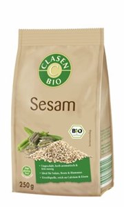 Bild von Sesam, ungeschält, bio, 250 g, Clasen Bio