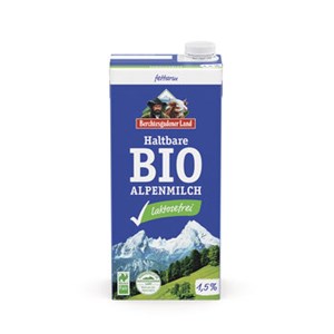 Bild von H-Milch 1,5% lakt.frei Tetra, 1 l, Berchtesgadener Land