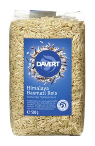 Bild von Himalaya Basmati Reis VK, 500 g, Davert
