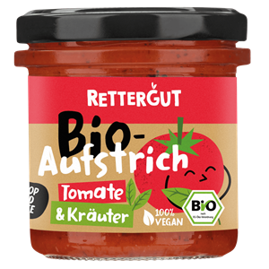 Bild von Bio-Aufstrich Tomate & Kräuter, 135 g, Rettergut, Dörrwerk, Mimis Garden