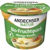 Bild von Mango-Vanille Fruchtquark 20%,bio, 450 g, Andechser