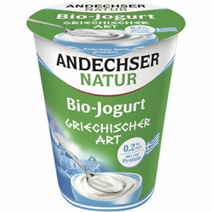 Bild von Jogurt griech. Art 0,2%, bio, 400 g, Andechser
