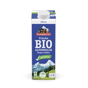 Bild von Alpenmilch laktosefrei 1,5% Tetra, 1 l, Berchtesgadener Land