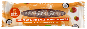 Bild von Fruchtkonfekt Mango&Kokos, 50 g, Rettergut, Dörrwerk, Mimis Garden