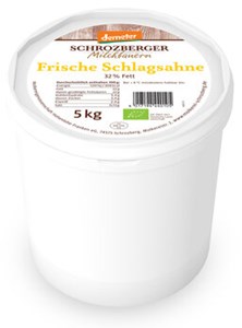 Bild von Schlagsahne, demeter, 5 l, Schrozberger Milchbauern