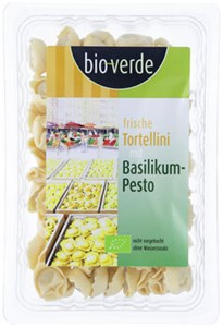 Bild von Tortellini m. Basilikum-Pesto, bio, 200 g, bioverde