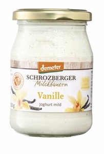 Bild von Vanille Joghurt, demeter, 250 g, Schrozberger Milchbauern
