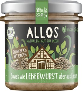 Bild von Leberwurst, Iss mir nicht Wurst!, 135 g, Allos, Cupper