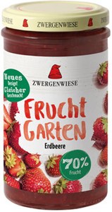 Bild von Erdbeere Fruchtgarten, bio, 225 g, Zwergenwiese