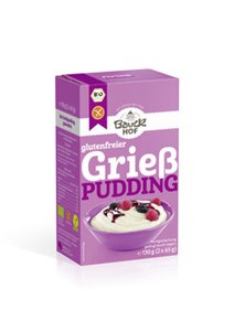 Bild von Grießpudding glutenfrei, bio, 2x65 g, Bauck