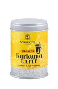 Bild von Trink-Kurkuma-Latte Ingwer Dose, 60 g, Sonnentor