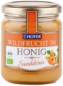 Bild von Sanddorn Wildfrucht im Honig, 250 g, Hoyer