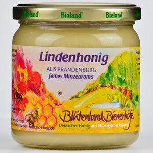 Bild von Lindenhonig, bio, 500 g, Blütenland Bienenhöfe