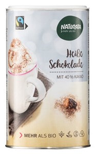 Bild von Heisse Schokolade, Schokoladenpulver, 350 g, Naturata
