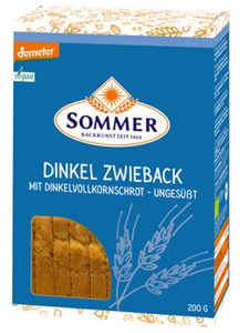 Bild von Dinkel Zwieback DEMETER, 200 g, Sommer