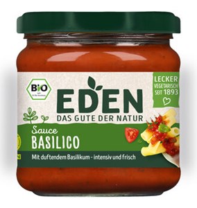 Bild von Basilico Tomatensauce bio, 375 g, Eden