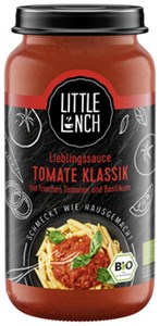 Bild von Tomate Klassik Sauce, bio Little Lunch, 250 g, Allos, Cupper