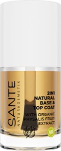 Bild von 2in1 Natural Base & Top Coat , 10 ml, SANTE NATURKOSMETIK