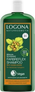 Bild von Farbreflex Shampoo Braun-Schwarz Haselnu, 250 ml, LOGONA NATURKOSMETIK