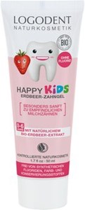 Bild von HAPPY KIDS Erdbeer Zahngel , 50 ml, LOGONA NATURKOSMETIK