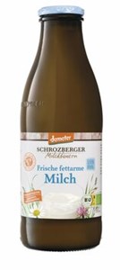 Bild von Milch 1.5% fettarm, demeter, 1 l, Schrozberger Milchbauern