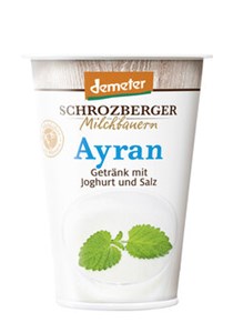 Bild von Ayran Becher, demeter, 230 ml, Schrozberger Milchbauern