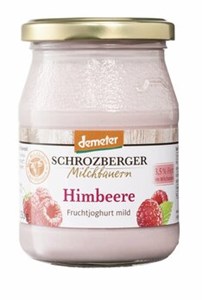 Bild von Himbeer Joghurt, demeter, 250 g, Schrozberger Milchbauern