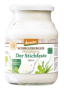 Bild von Dem. VM Joghurt stichfest im Glas, 500 g, Schrozberger Milchbauern