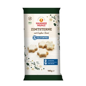 Bild von Zimtsterne, bio, 140 g, Hammermühle