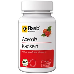 Bild von Acerola Kapseln bio, 80 Stk, Raab Vitalfood