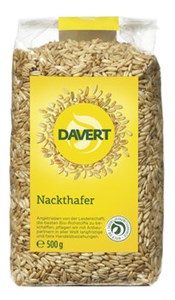 Bild von Nackthafer, bio, 500 g, Davert