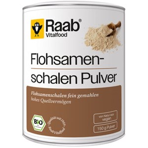 Bild von Flohsamenschalen fein gemahlen, 150 g, Raab Vitalfood