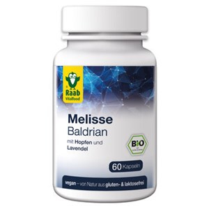 Bild von Melisse-Baldrian  Kapseln, 60 Stk, Raab Vitalfood