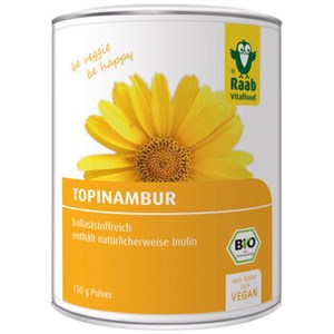 Bild von Topinambur Pulver Dose bio, 150 g, Raab Vitalfood