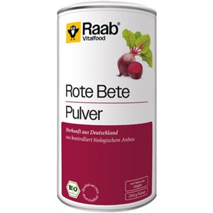 Bild von Rote Bete Pulver Dose, 250 g, Raab Vitalfood