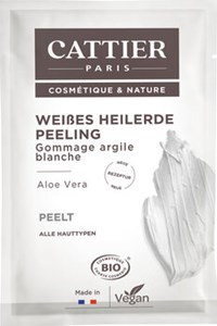 Bild von Weiße Heilerde Peeling - Einmalanwendung, 12.5 ml, CATTIER