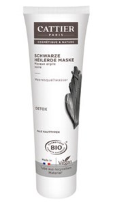 Bild von Schwarze Heilerde Maske Detox, 100 ml, CATTIER