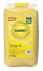 Bild von Maisgrieß Polenta glf. demeter, 500 g, Davert