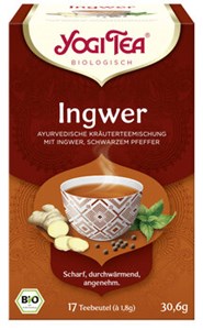 Bild von Ingwer Yogi Tea 17 Fb, bio, 30,6 g, Yogi Tea, Choice