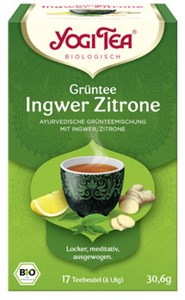 Bild von Grüntee Ing.-Zitrone Yogi Tea 17 Fb, 30,6 g, Yogi Tea, Choice